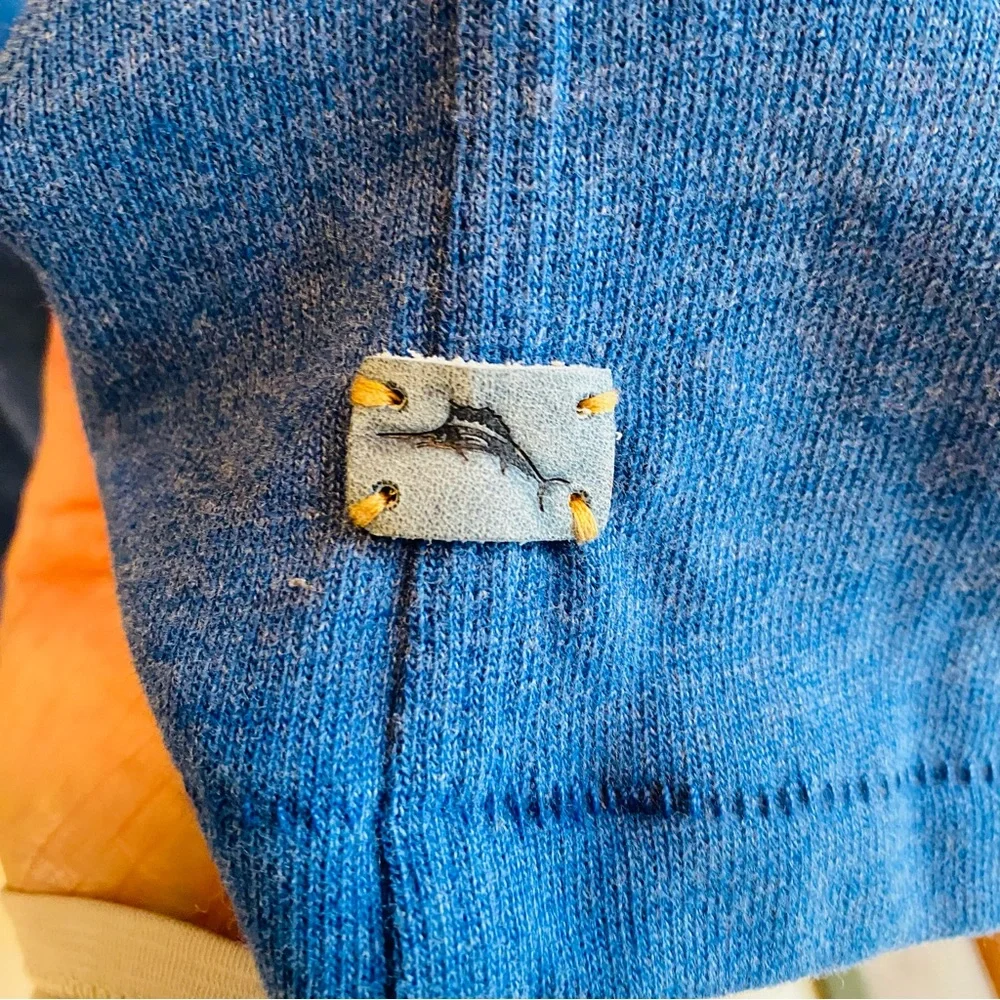 Tommy Bahama blue neck